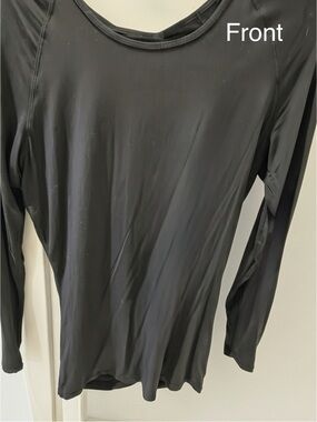 Lululemon Open-Back Super Soft Black Long Sleeve Top! 🔥🔥🔥🔥🔥🔥🔥🔥🔥🔥🔥🔥🔥🔥🔥🔥🔥🔥🔥🔥🔥🔥🔥🔥